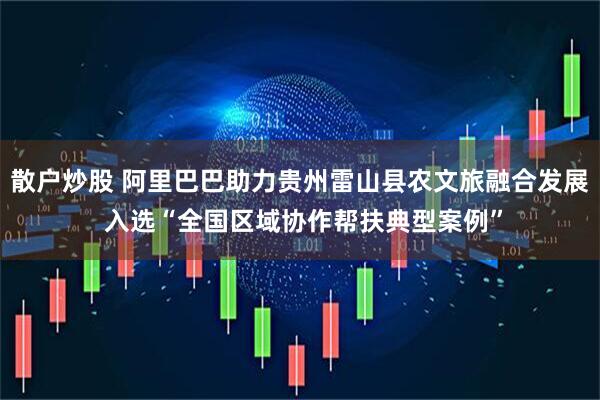 散户炒股 阿里巴巴助力贵州雷山县农文旅融合发展 入选“全国区域协作帮扶典型案例”