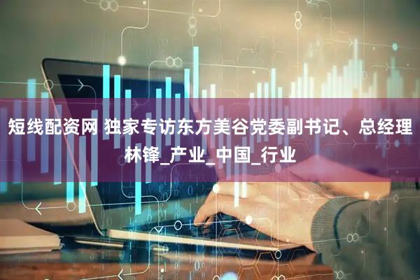 短线配资网 独家专访东方美谷党委副书记、总经理林锋_产业_中国_行业